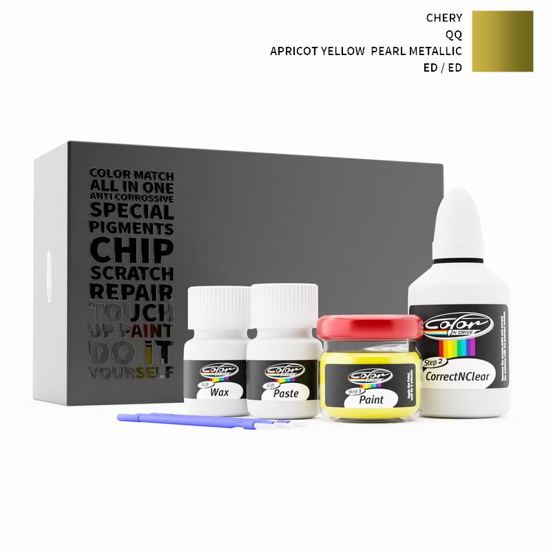 Chery QQ Apricot Yellow  Pearl Metallic ED / ED Touch Up Paint