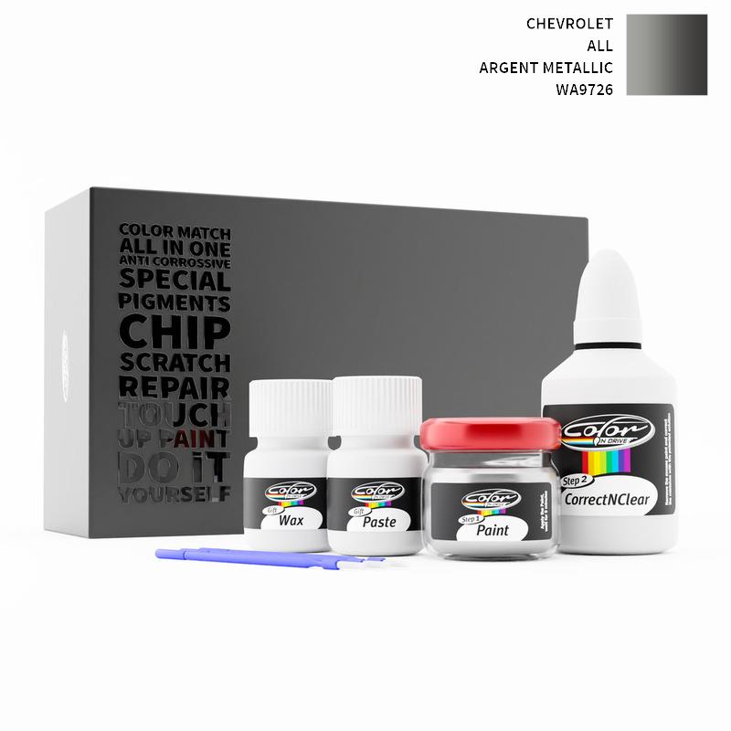 Chevrolet ALL Argent Metallic WA9726 Touch Up Paint