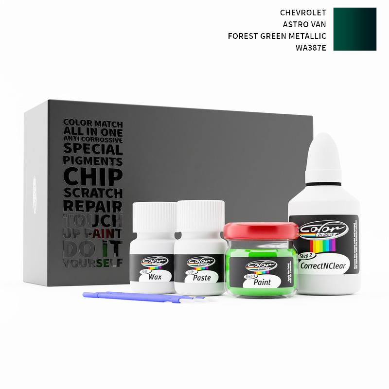 Chevrolet Astro Van Forest Green Metallic WA387E Touch Up Paint