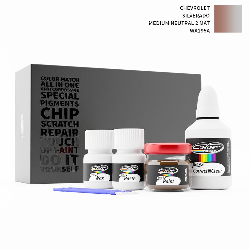 Chevrolet Silverado Medium Neutral 2 Mat WA195A Touch Up Paint