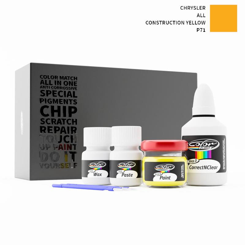 Chrysler ALL Construction Yellow P71 Touch Up Paint