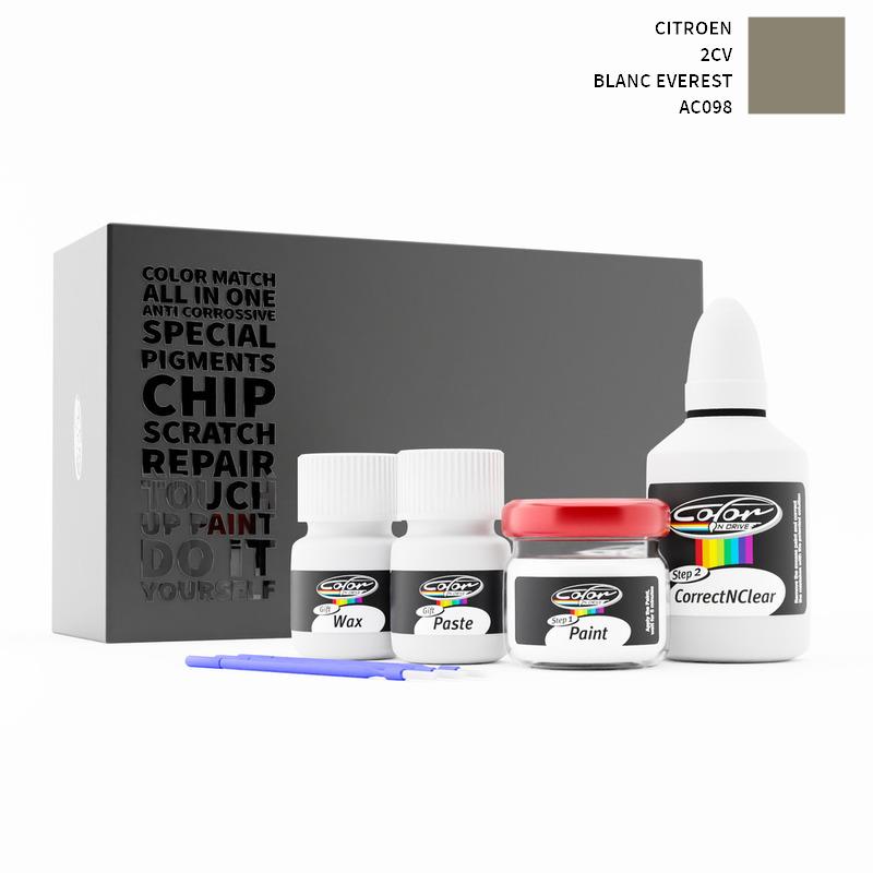 Citroen 2CV Blanc Everest AC098 Touch Up Paint