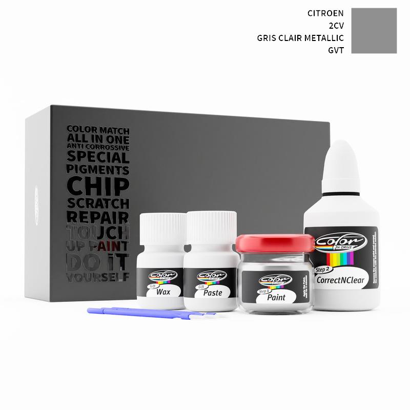 Citroen 2CV Gris Clair Metallic GVT Touch Up Paint