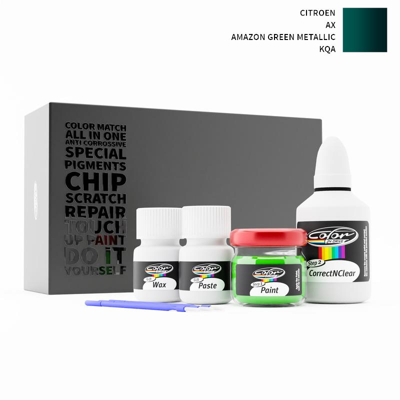 Citroen AX Amazon Green Metallic KQA Touch Up Paint