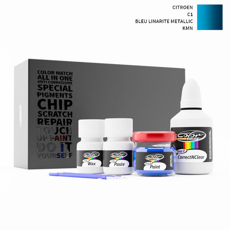 Citroen C1 Bleu Linarite Metallic KMN Touch Up Paint
