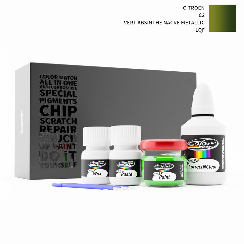 Citroen C2 Vert Absinthe Nacre Metallic LQF Touch Up Paint