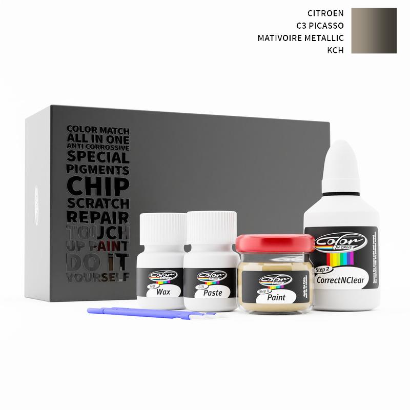 Citroen C3 Picasso Mativoire Metallic KCH Touch Up Paint