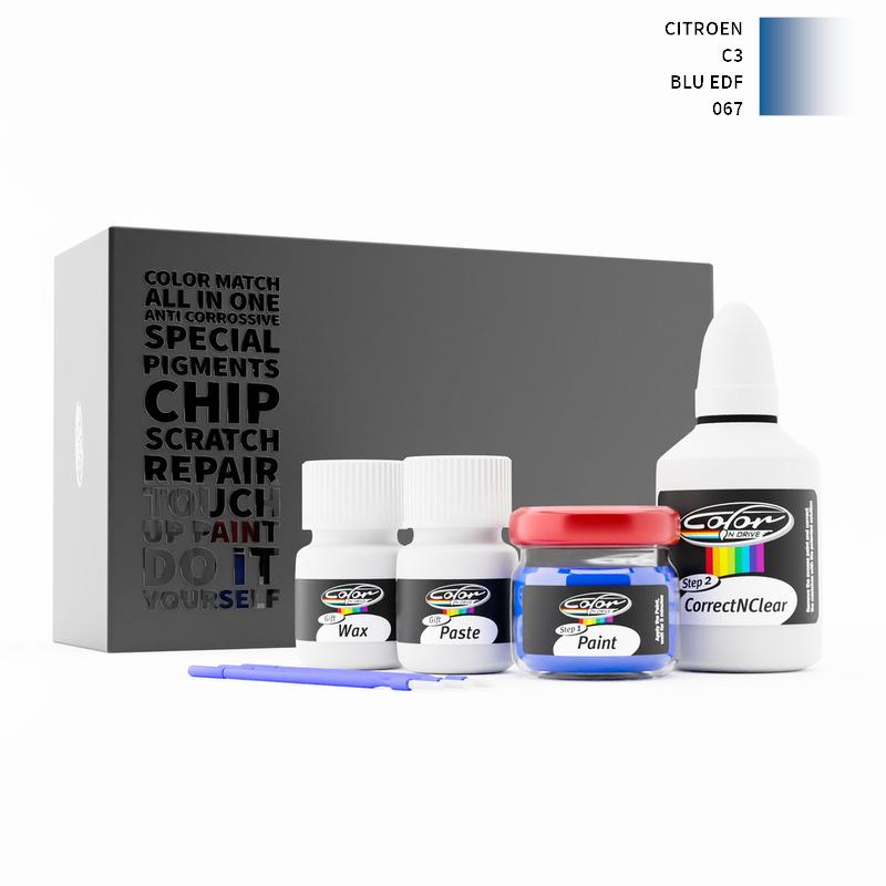 Citroen C3 Blu Edf 067 Touch Up Paint