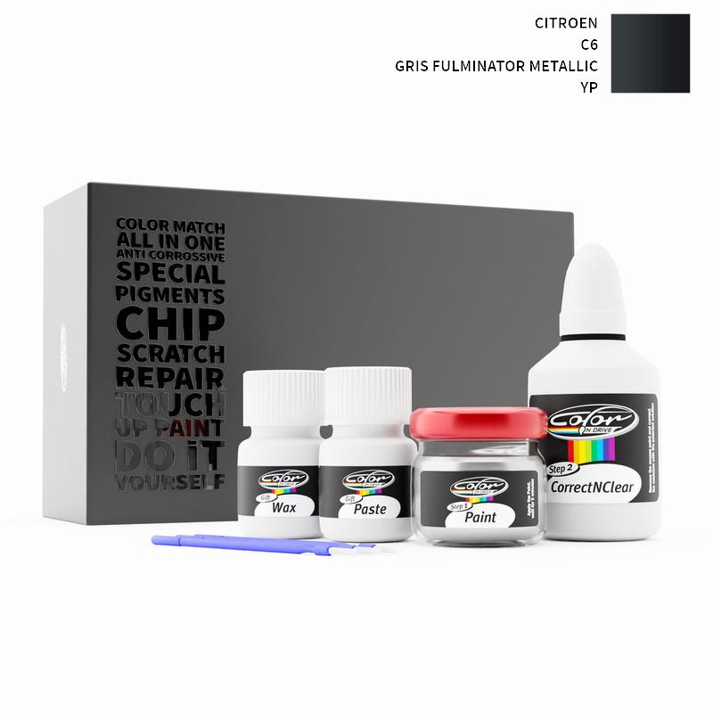 Citroen C6 Gris Fulminator Metallic YP Touch Up Paint