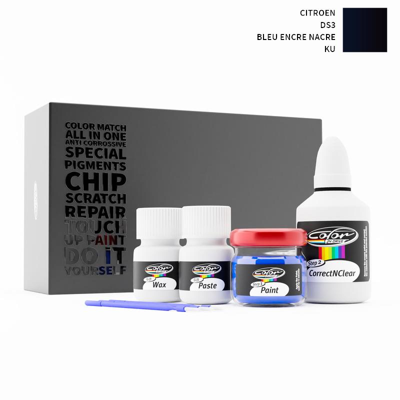 Citroen DS3 Bleu Encre Nacre KU Touch Up Paint