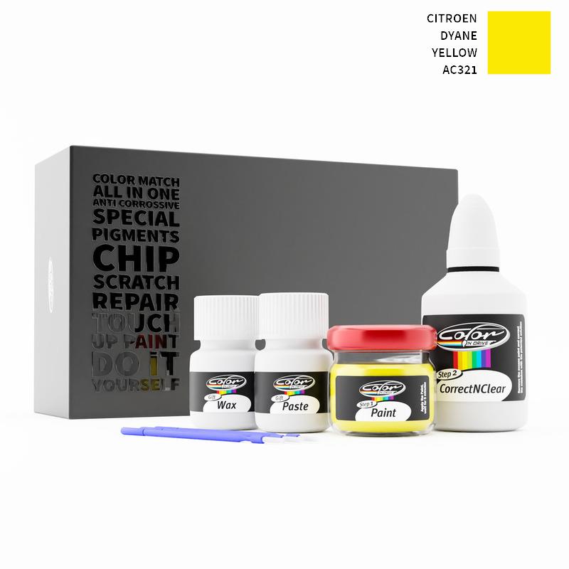 Citroen Dyane Yellow AC321 Touch Up Paint