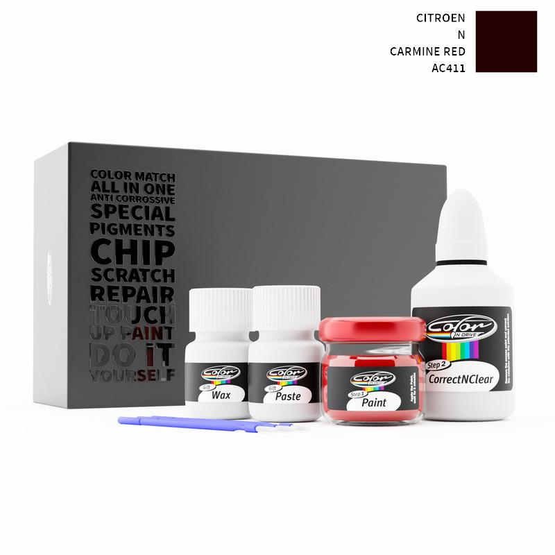 Citroen N Carmine Red AC411 Touch Up Paint