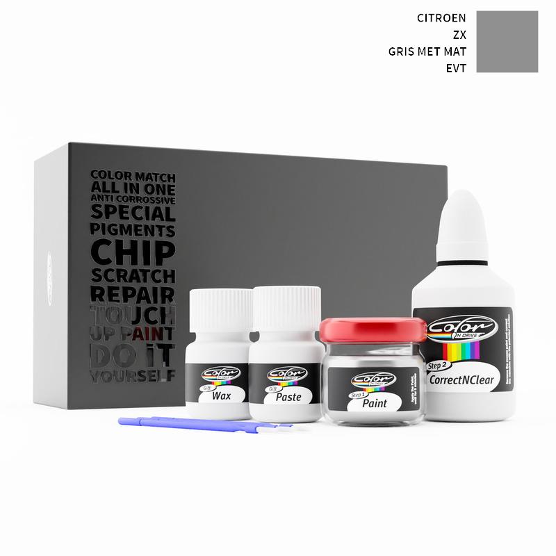 Citroen ZX Gris Met Mat EVT Touch Up Paint