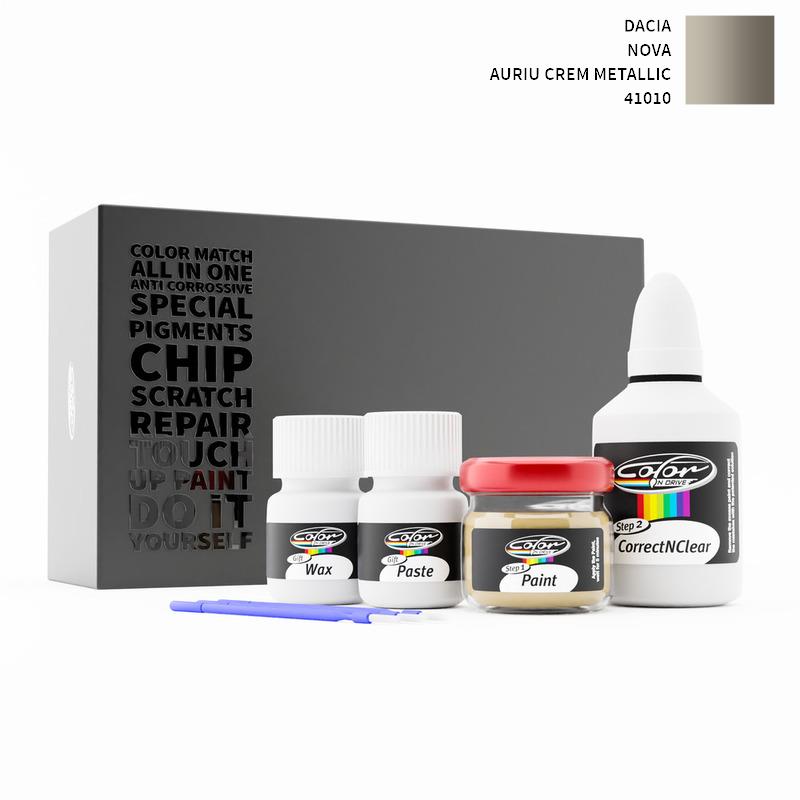 Dacia Nova Auriu Crem Metallic 41010 Touch Up Paint