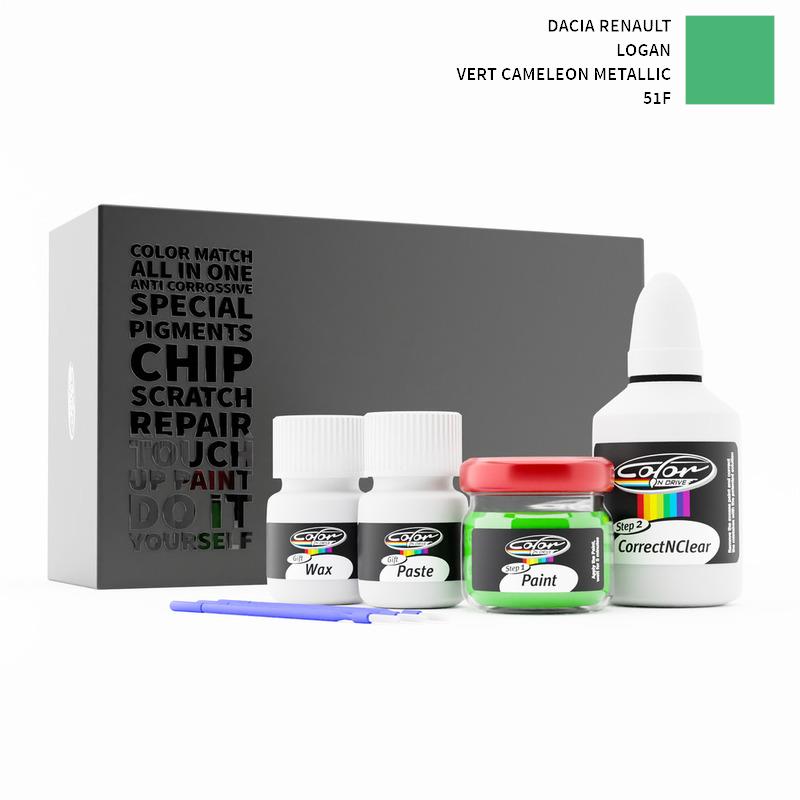 Dacia Renault Logan Vert Cameleon Metallic 51F Touch Up Paint