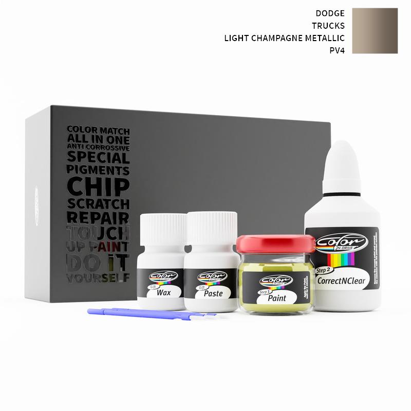 Dodge Trucks Light Champagne Metallic PV4 Touch Up Paint