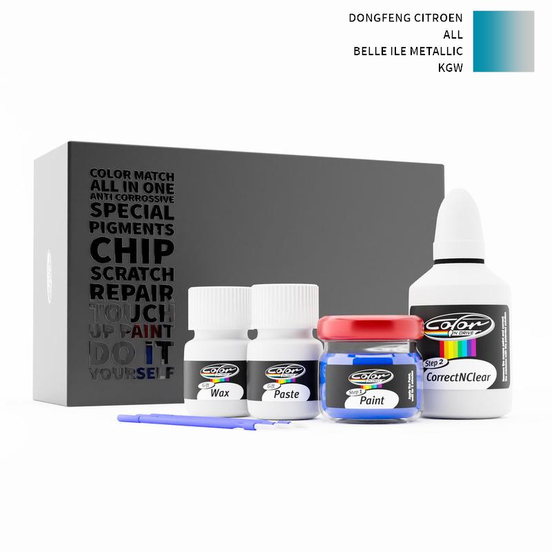 Dongfeng Citroen ALL Belle Ile Metallic KGW Touch Up Paint