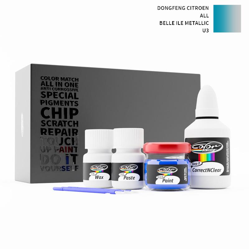 Dongfeng Citroen ALL Belle Ile Metallic U3 Touch Up Paint