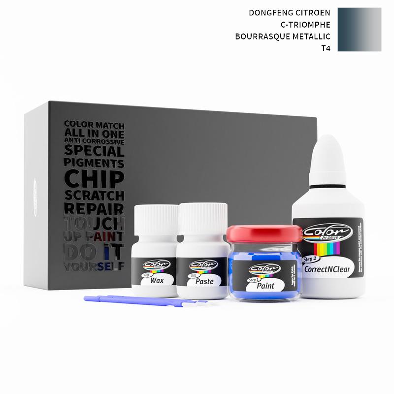 Dongfeng Citroen C-Triomphe Bourrasque Metallic T4 Touch Up Paint