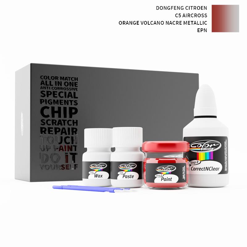 Dongfeng Citroen C5 Aircross Orange Volcano Nacre Metallic EPN Touch Up Paint