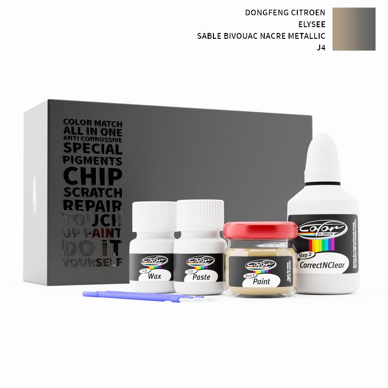 Dongfeng Citroen Elysee Sable Bivouac Nacre Metallic J4 Touch Up Paint