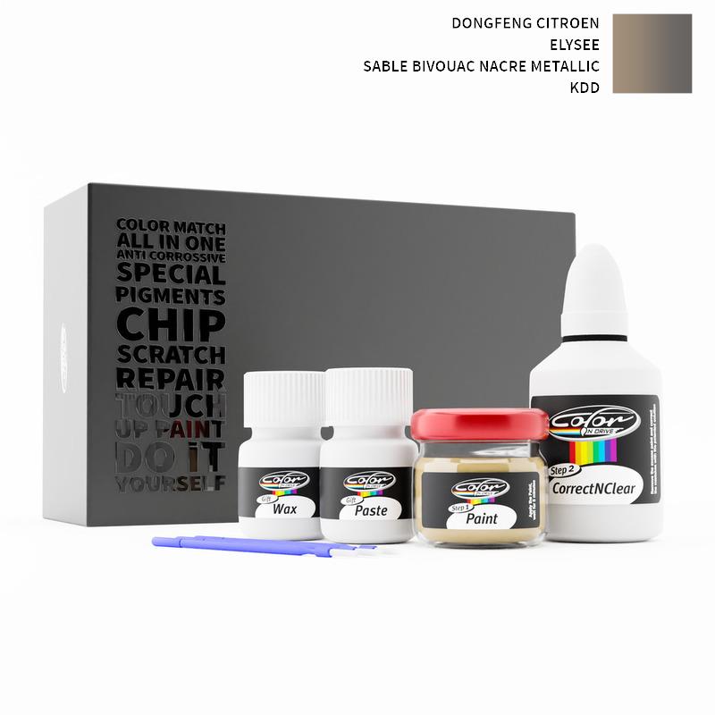 Dongfeng Citroen Elysee Sable Bivouac Nacre Metallic KDD Touch Up Paint