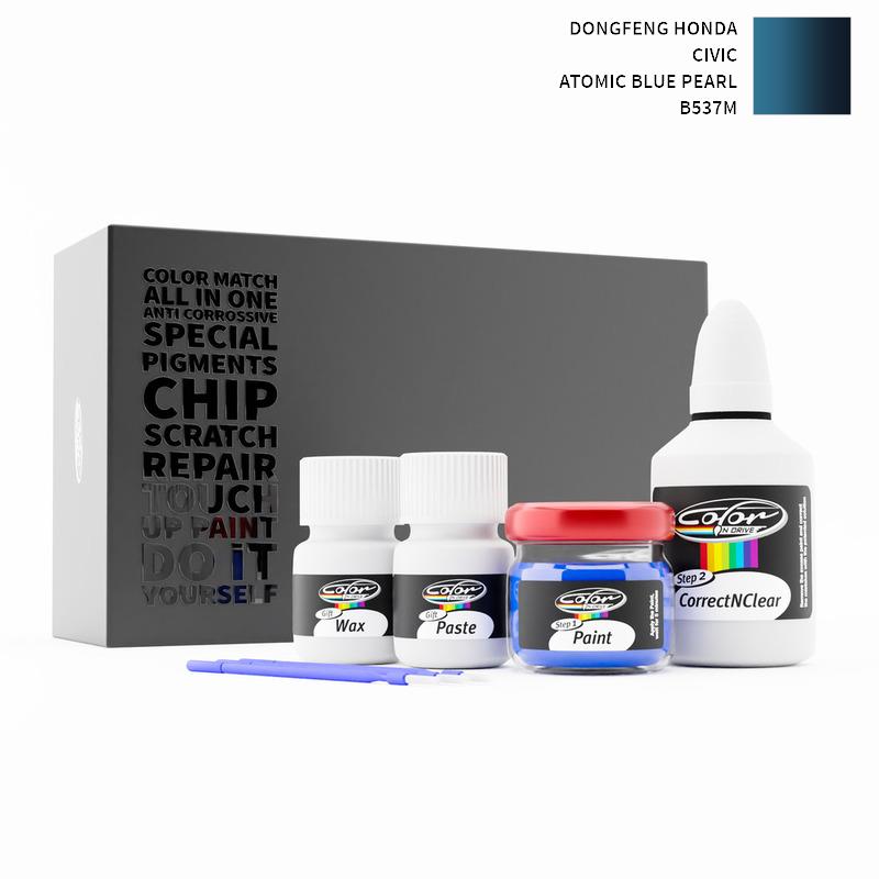 Dongfeng Honda Civic Atomic Blue Pearl B537M Touch Up Paint