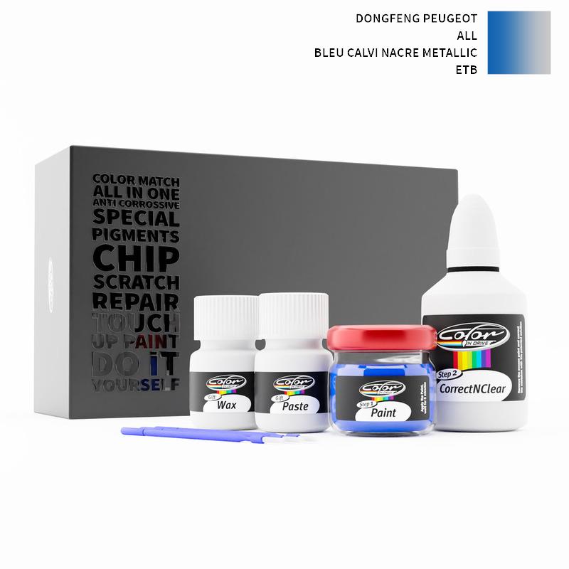 Dongfeng Peugeot ALL Bleu Calvi Nacre Metallic ETB Touch Up Paint
