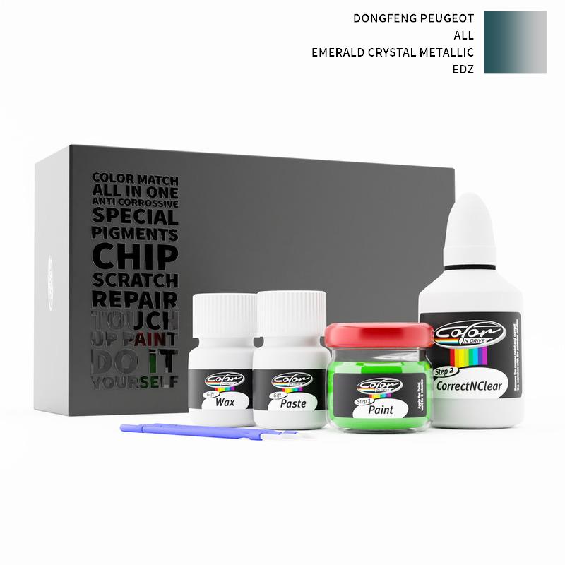 Dongfeng Peugeot ALL Emerald Crystal Metallic EDZ Touch Up Paint