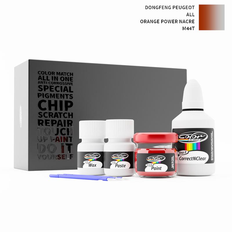 Dongfeng Peugeot ALL Orange Power Nacre M44T Touch Up Paint