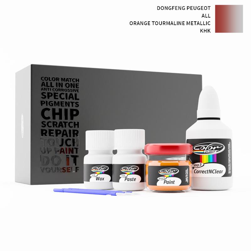 Dongfeng Peugeot ALL Orange Tourmaline Metallic KHK Touch Up Paint