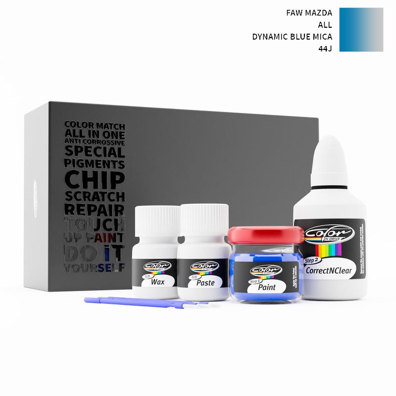 Faw Mazda ALL Dynamic Blue Mica 44J Touch Up Paint