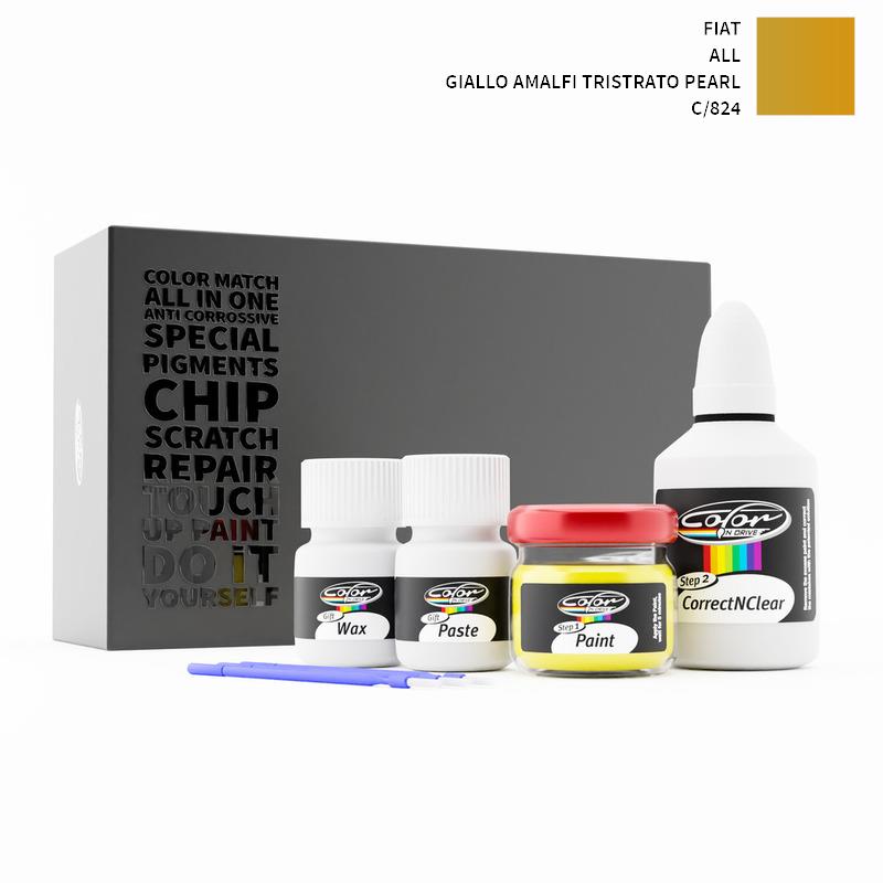 Fiat ALL Giallo Amalfi Tristrato Pearl 824/C Touch Up Paint