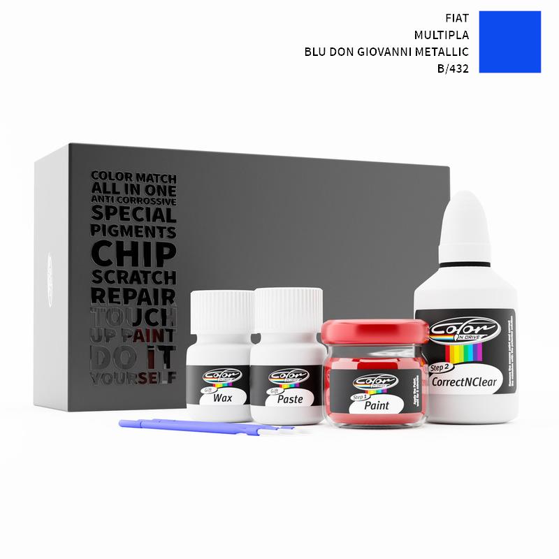 Fiat Multipla Blu Don Giovanni Metallic 432/B Touch Up Paint