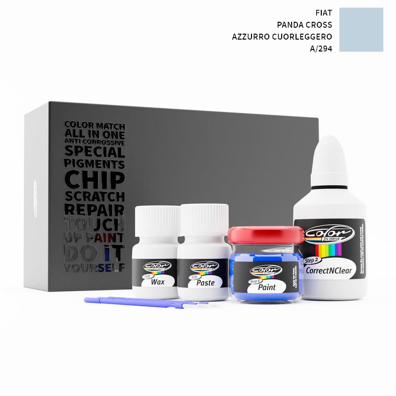 Fiat Panda Cross Azzurro Cuorleggero 294/A Touch Up Paint