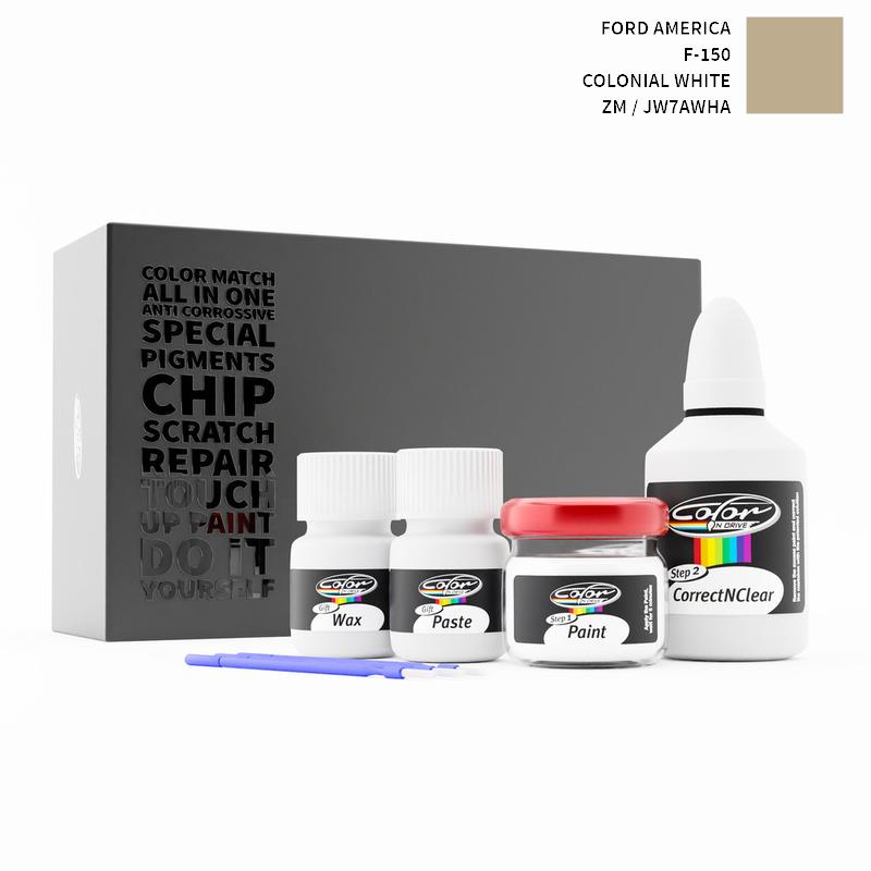 Ford America F-150 Colonial White ZM / JW7AWHA Touch Up Paint