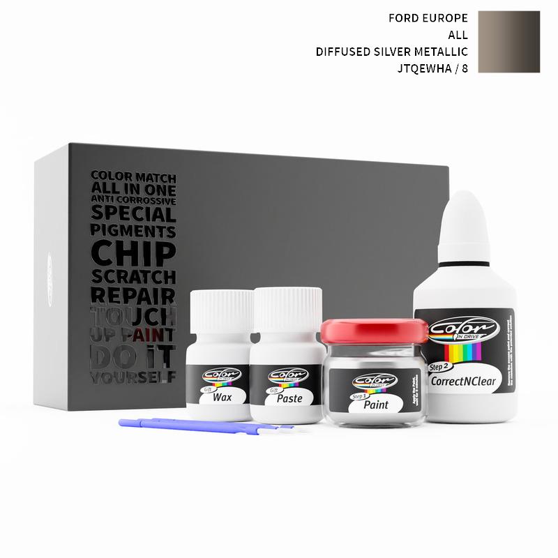 Ford Europe ALL Diffused Silver Metallic 8 / JTQEWHA Touch Up Paint