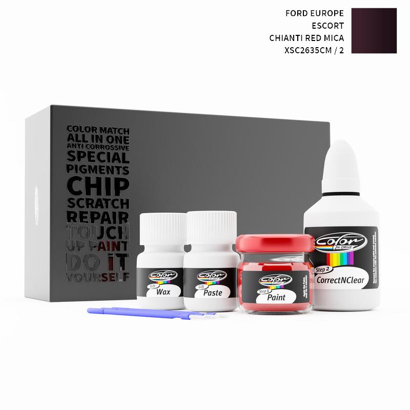 Ford Europe Escort Chianti Red Mica 2 / XSC2635CM Touch Up Paint