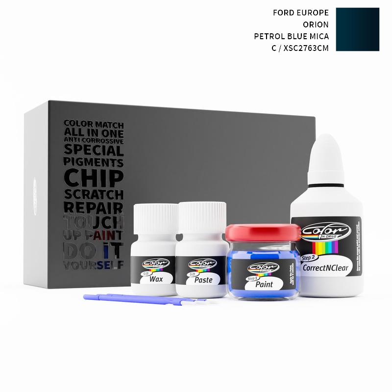 Ford Europe Orion Petrol Blue Mica C / XSC2763CM Touch Up Paint