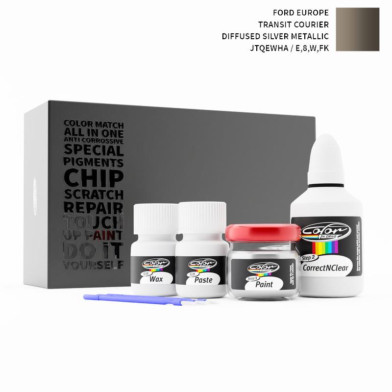 Ford Europe Transit Courier Diffused Silver Metallic JTQEWHA / E,8,W,FK Touch Up Paint