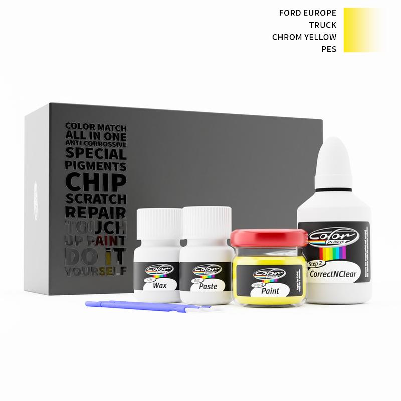 Ford Europe Truck Chrom Yellow PES Touch Up Paint