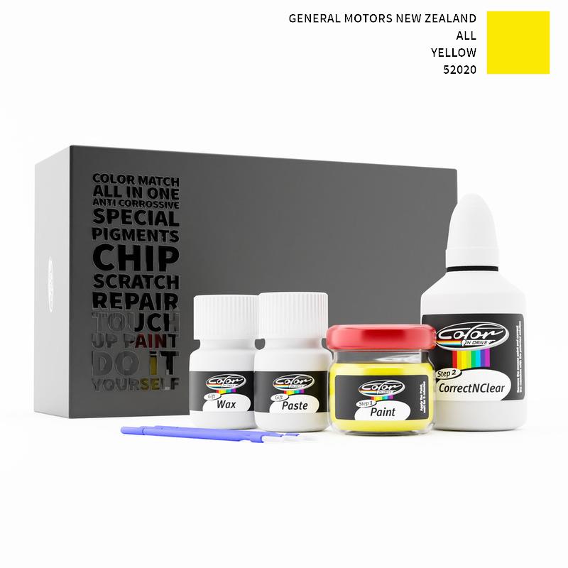 General Motors New Zealand ALL Yellow 52020 Touch Up Paint