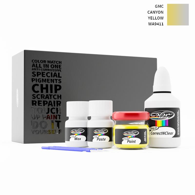 GMC Canyon Yellow WA9411 Touch Up Paint