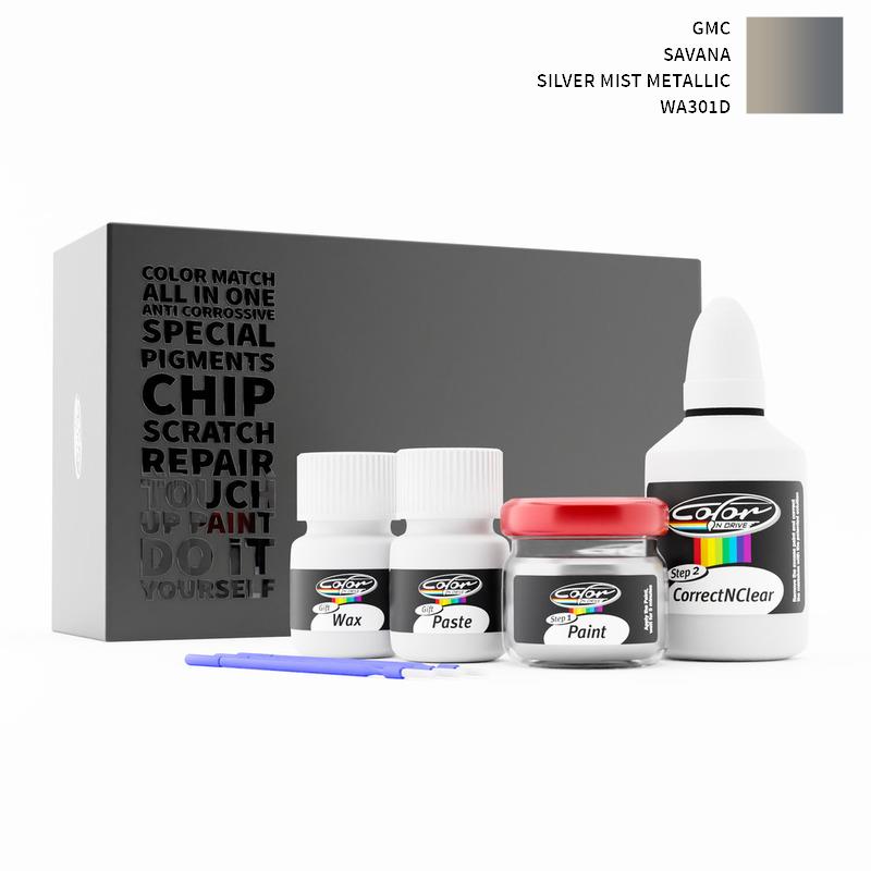 GMC Savana Silver Mist Metallic WA301D Touch Up Paint