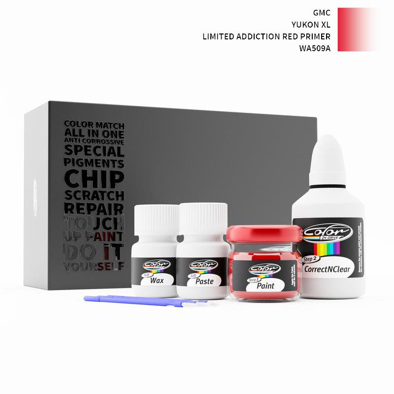 GMC Yukon Xl Limited Addiction Red Primer WA509A Touch Up Paint