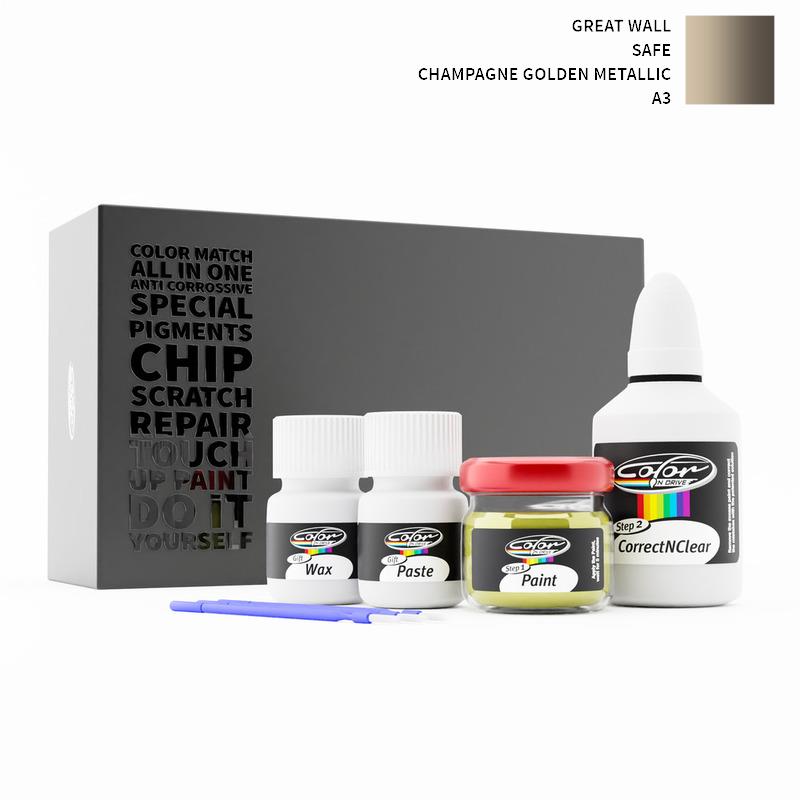Great Wall Safe Champagne Golden Metallic A3 Touch Up Paint