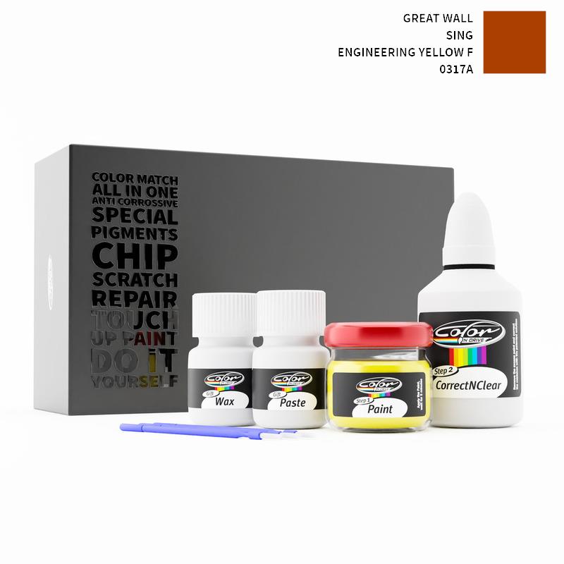Great Wall Sing Engineering Yellow F 0317A Touch Up Paint