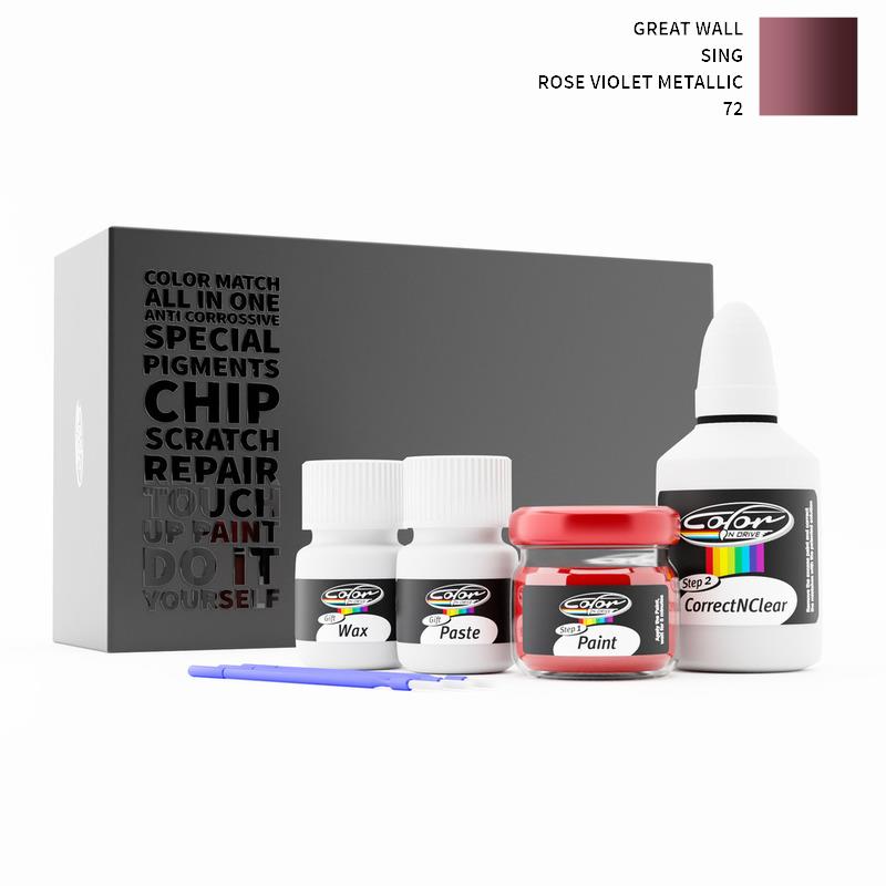 Great Wall Sing Rose Violet Metallic 72 Touch Up Paint