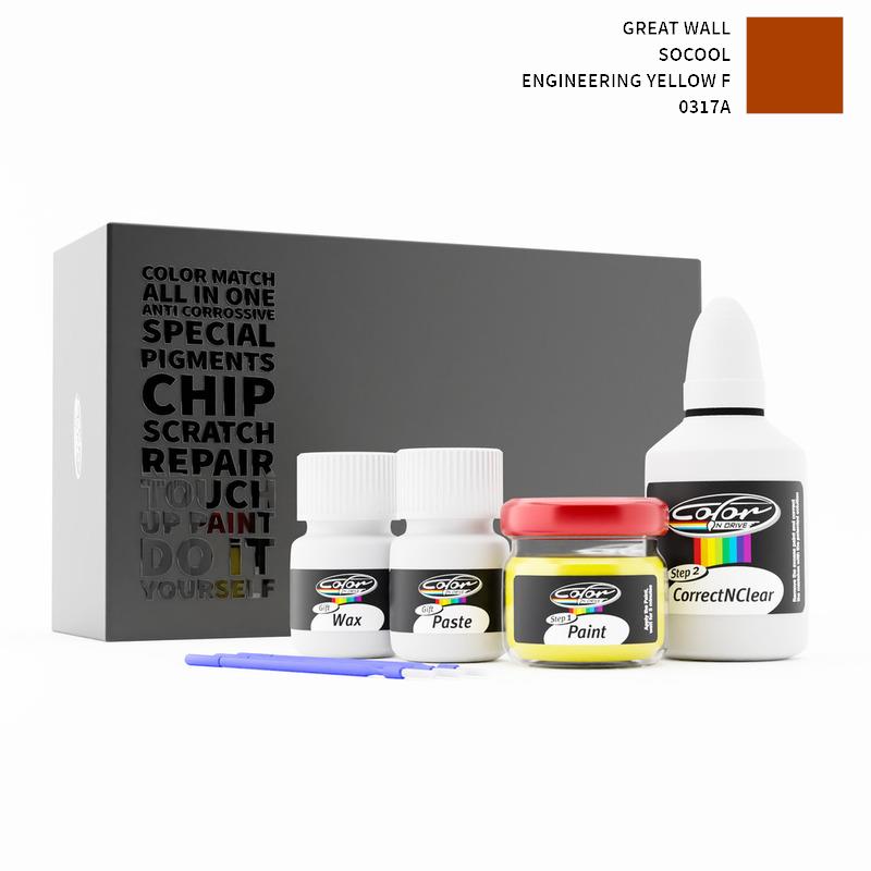 Great Wall Socool Engineering Yellow F 0317A Touch Up Paint