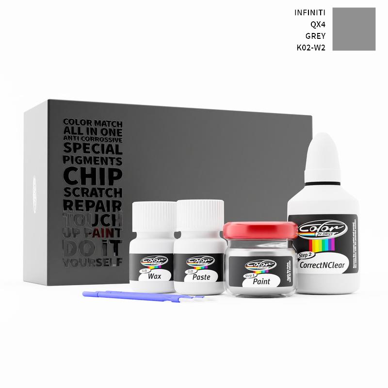 Infiniti QX4 Grey K02-W2 Touch Up Paint